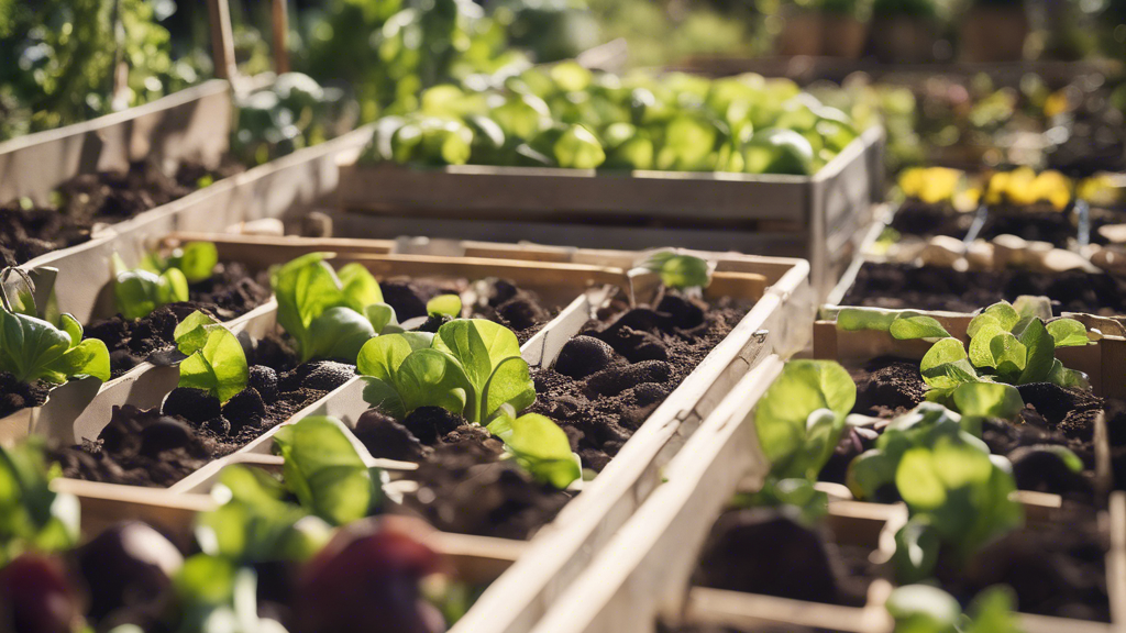 Illustration détaillée sur Achetez votre carré potager en noisetier en soldes et cultivez avec style