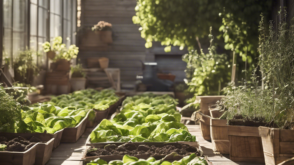Illustration détaillée sur Créer un potager en véranda : conseils pratiques et astuces écoresponsables
