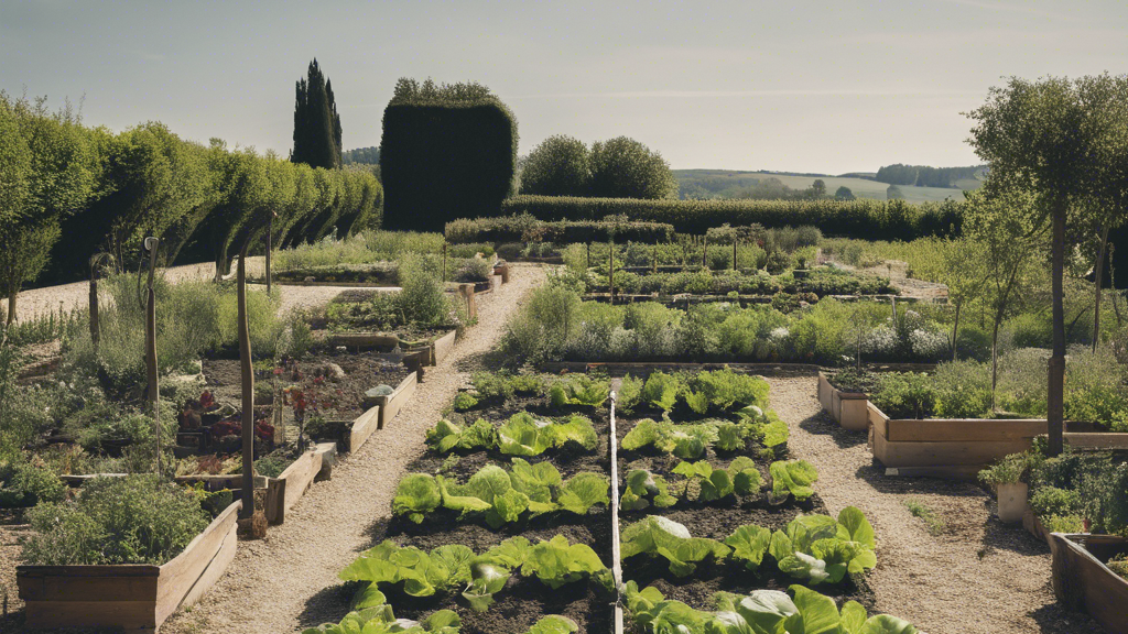 Illustration détaillée sur Découvrez le Potager Castelfortain : Un Voyage au Cœur du Jardinage Durable