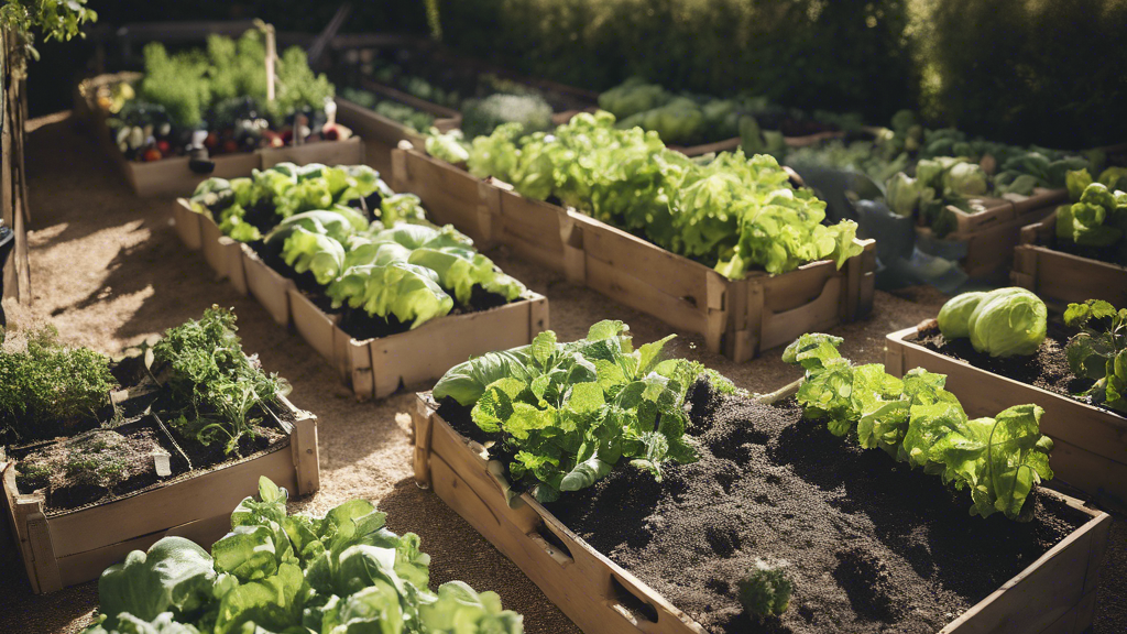 Illustration détaillée sur Découvrez le potager en carrés à la française : Guide complet en PDF