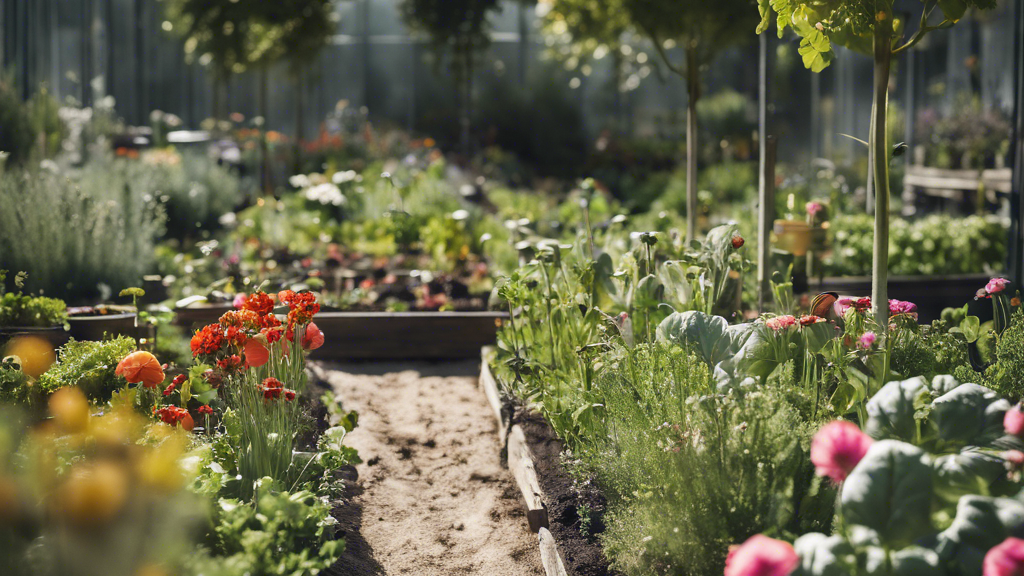 Illustration détaillée sur Découvrez le potager fleuri de Labegude : un espace de biodiversité florissant