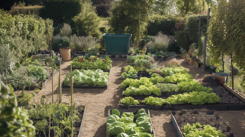 Illustration détaillée sur Découvrez le potager ornemental à Saint-Apollinaire : un jardin esthétique et productif