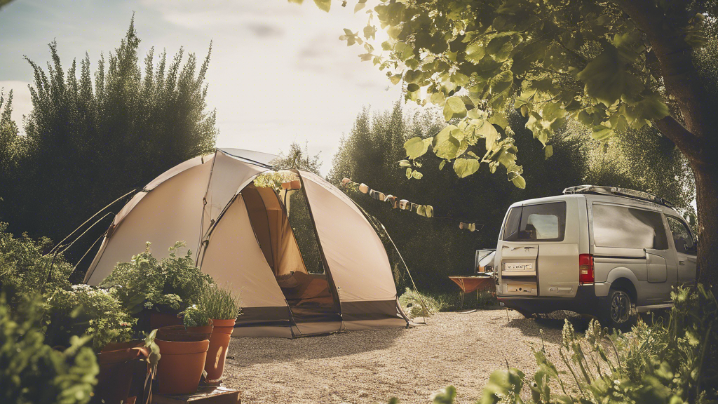 Illustration détaillée sur Le camping potager : cultivez votre jardin tout en voyageant