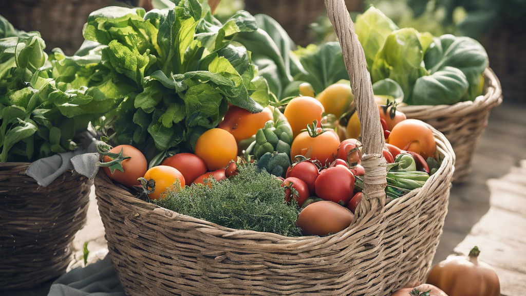 Illustration détaillée sur Le panier du potager : un guide pour récolter le meilleur de votre jardin