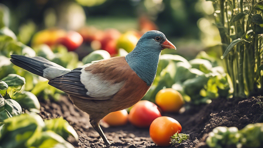 Illustration détaillée sur Le potager des oiseaux : Conseils et astuces pour un jardin accueillant