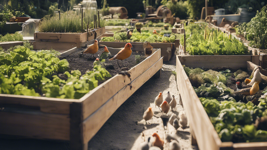 Illustration détaillée sur Le potager des oiseaux : un refuge pour la biodiversité aviaire