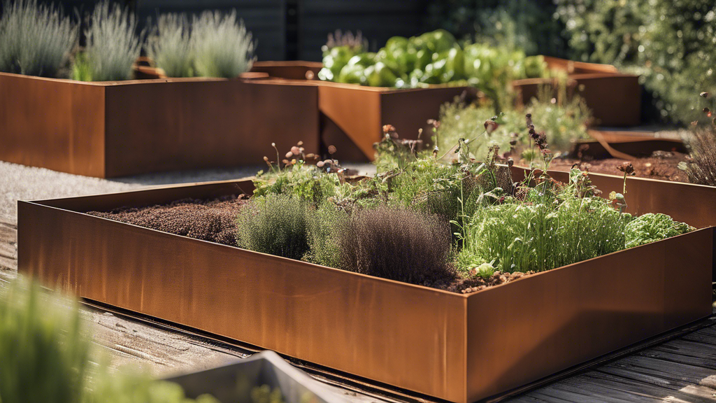 Illustration détaillée sur Les Bacs Potagers en Corten : Une Solution Durable et Esthétique pour Votre Jardin