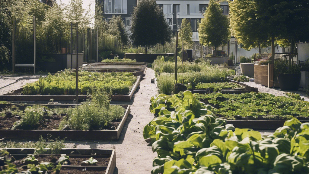 Illustration détaillée sur Potager urbain à Anderlecht : Cultiver la ville au quotidien