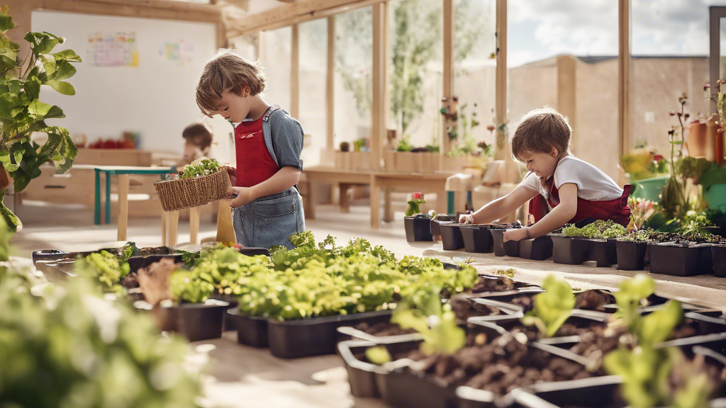 Illustration détaillée sur Projet pédagogique : Créer un potager à l'école maternelle pour les enfants